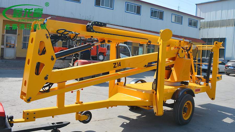 蜘蛛機(jī)車(chē)托牽引液壓升降平臺(tái)